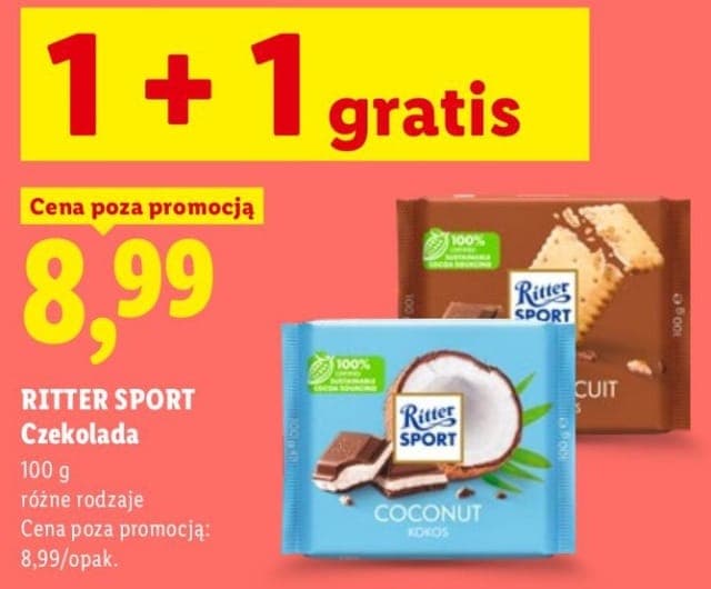 Ritter Sport Czekolada 100g